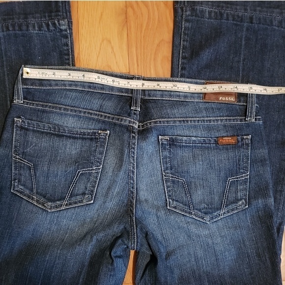 Fossil Flare leg jeans 28w x 30l - Picture 6 of 8